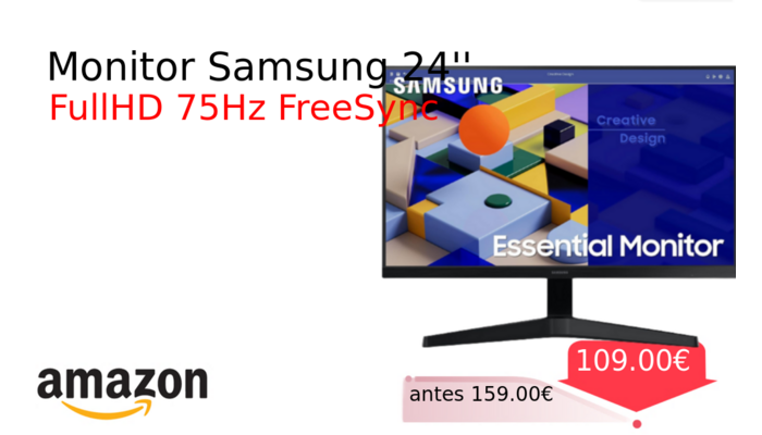 Monitor Samsung 24''