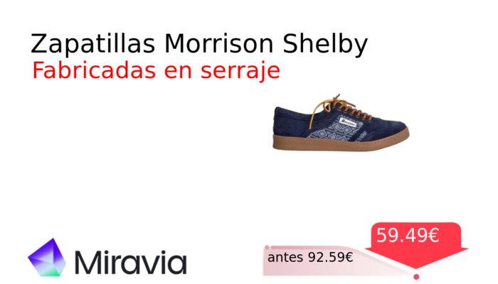 Zapatillas Morrison Shelby