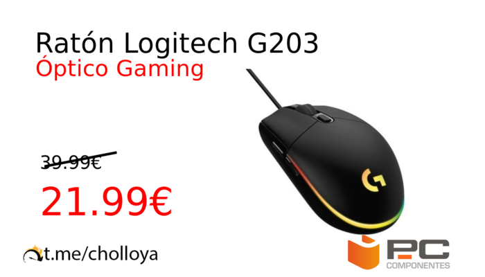 Ratón Logitech G203