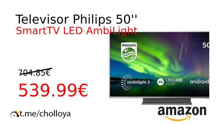 Televisor Philips 50''