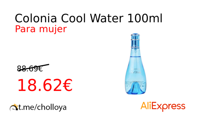 Colonia Cool Water 100ml
