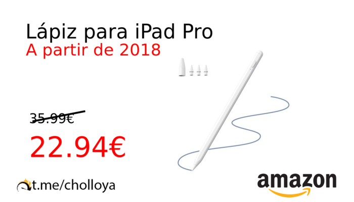 Lápiz para iPad Pro