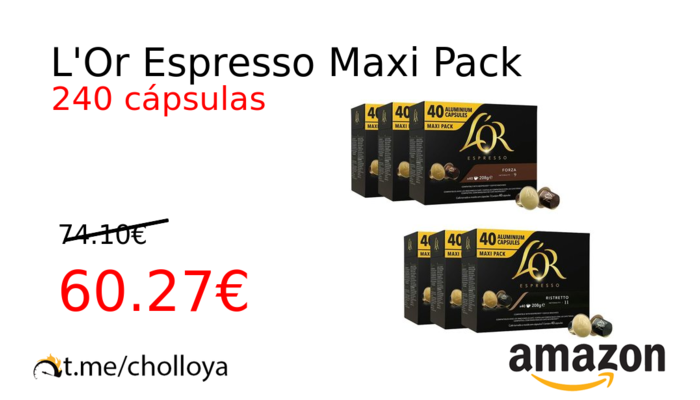 L'Or Espresso Maxi Pack