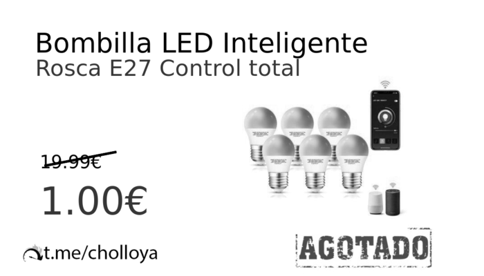 Bombilla LED Inteligente