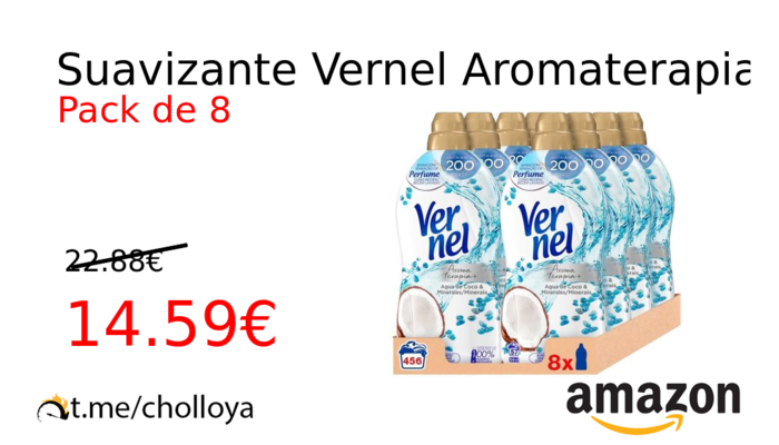 Suavizante Vernel Aromaterapia 