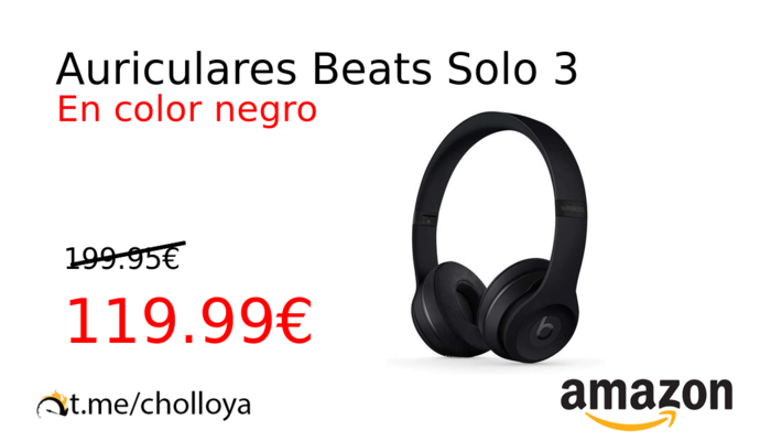 Auriculares Beats Solo 3