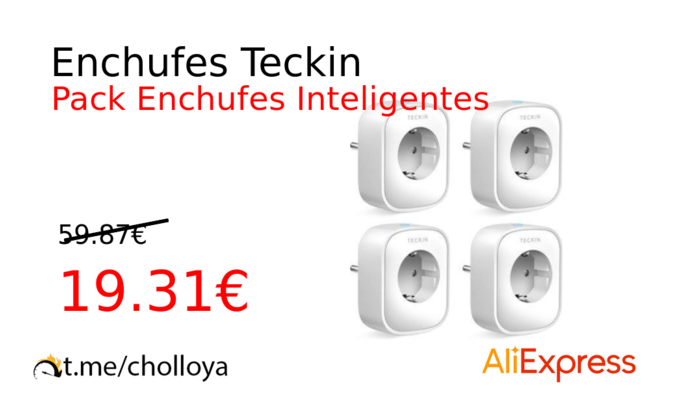 Enchufes Teckin