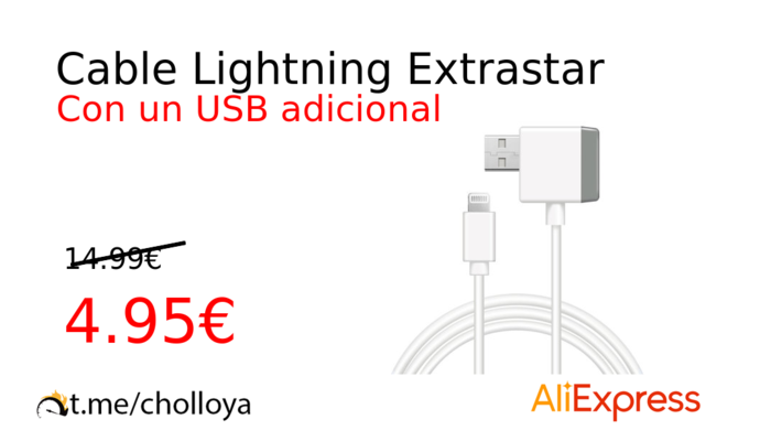 Cable Lightning Extrastar