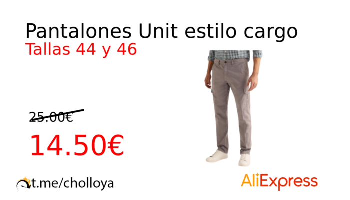 Pantalones Unit estilo cargo