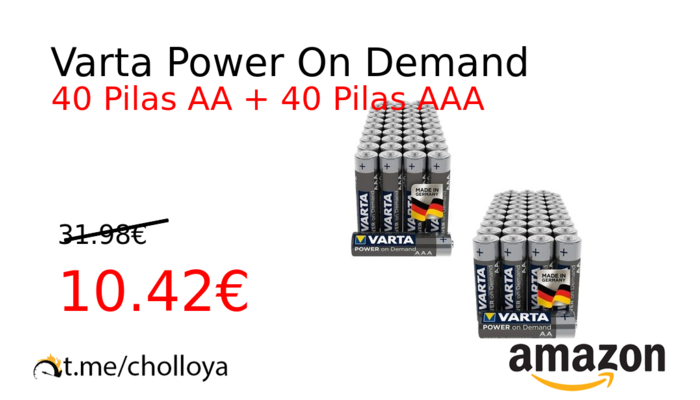 Varta Power On Demand