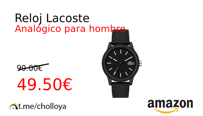 Reloj Lacoste