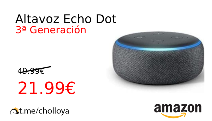 Altavoz Echo Dot