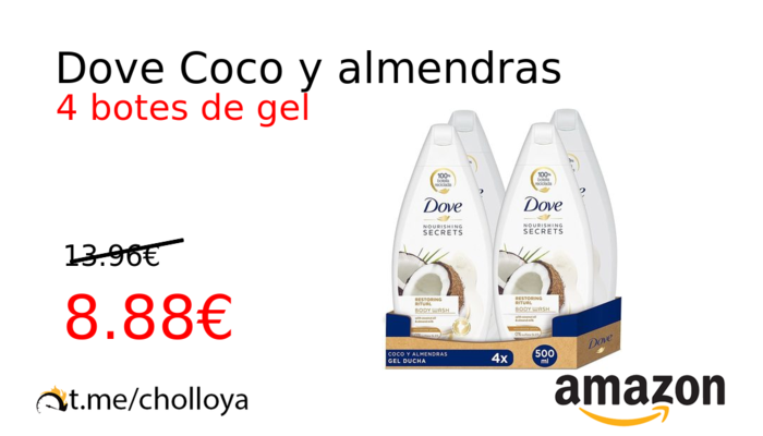 Dove Coco y almendras