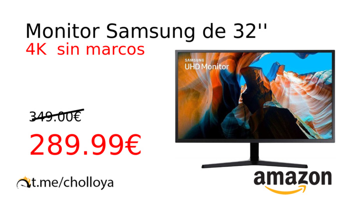 Monitor Samsung de 32''