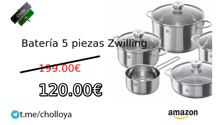 Batería 5 piezas Zwilling 