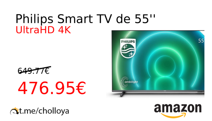 Philips Smart TV de 55''