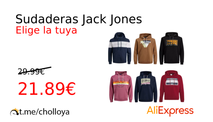 Sudaderas Jack Jones