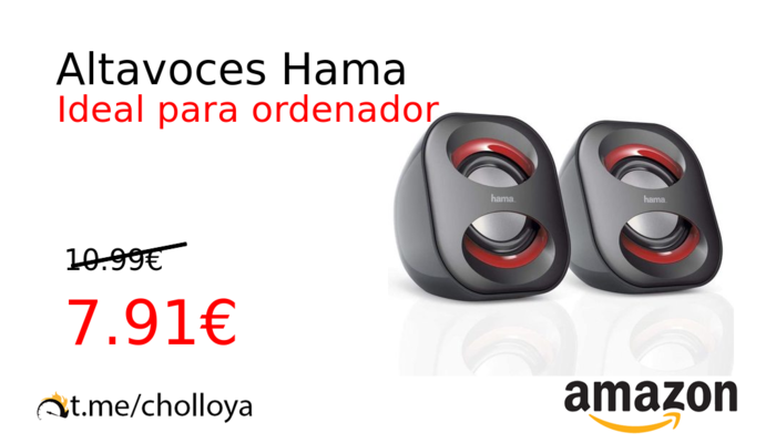 Altavoces Hama