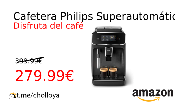 Cafetera Philips Superautomática