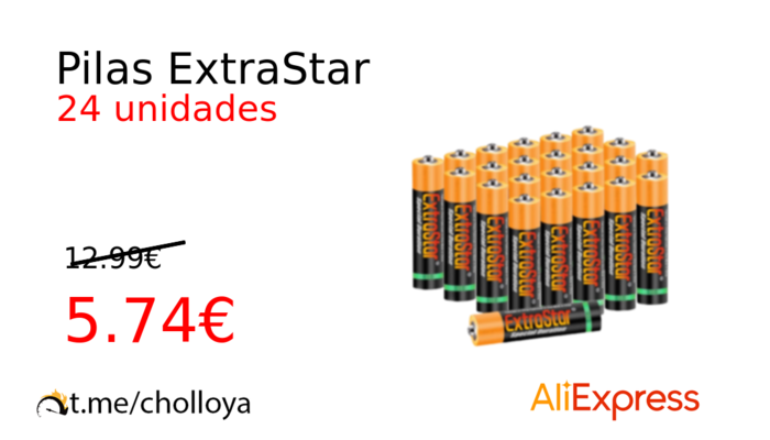 Pilas ExtraStar