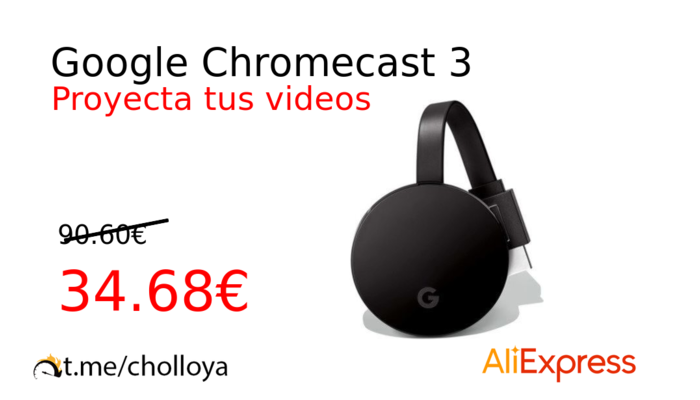 Google Chromecast 3