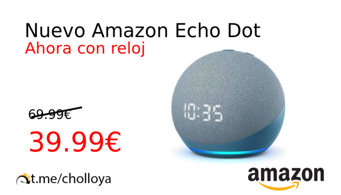 Nuevo Amazon Echo Dot
