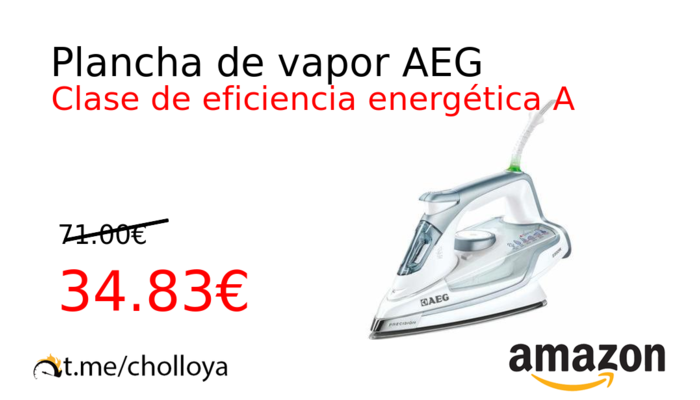 Plancha de vapor AEG