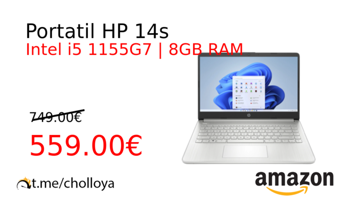 Portatil HP 14s