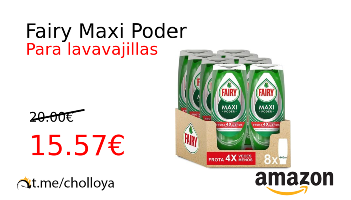 Fairy Maxi Poder