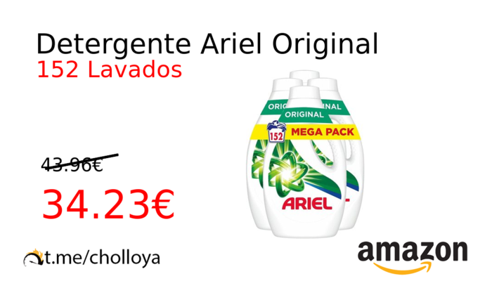 Detergente Ariel Original