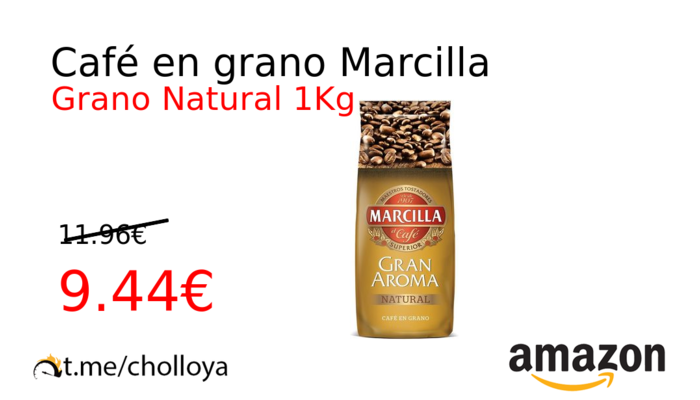 Café en grano Marcilla