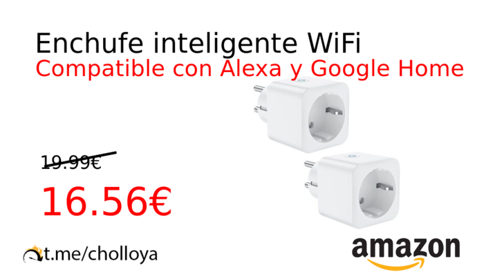 Enchufe inteligente WiFi