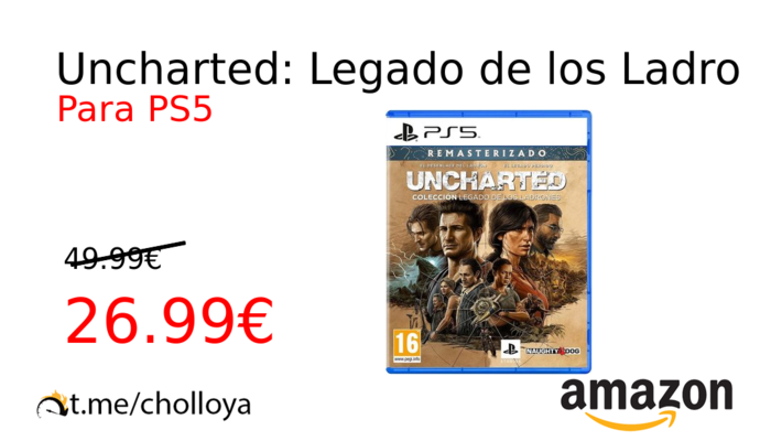 Uncharted: Legado de los Ladrones