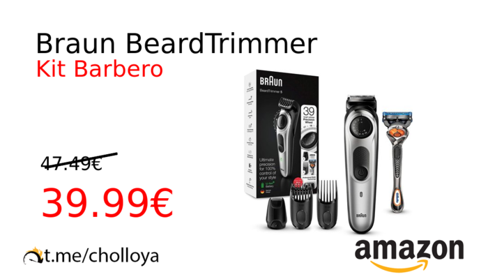 Braun BeardTrimmer