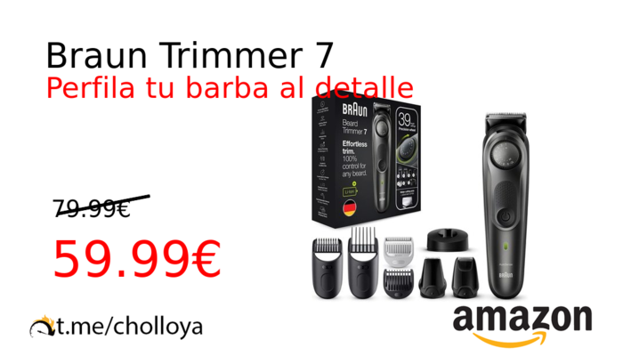 Braun Trimmer 7