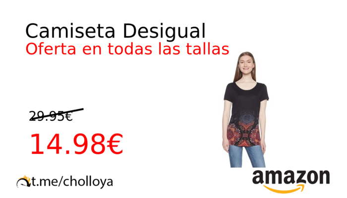 Camiseta Desigual