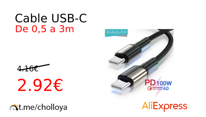 Cable USB-C