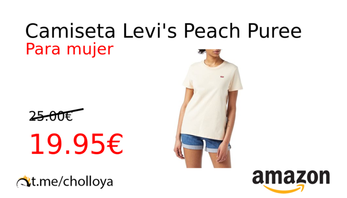 Camiseta Levi's Peach Puree