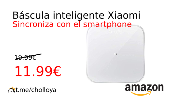 Báscula inteligente Xiaomi