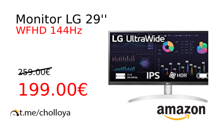 Monitor LG 29''