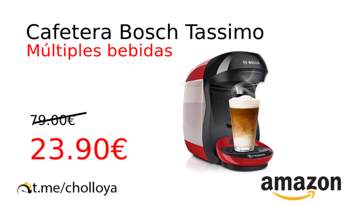 Cafetera Bosch Tassimo