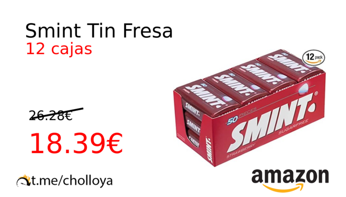 Smint Tin Fresa