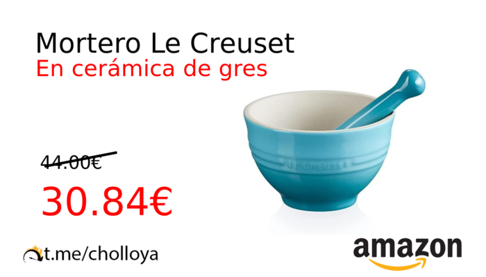 Mortero Le Creuset