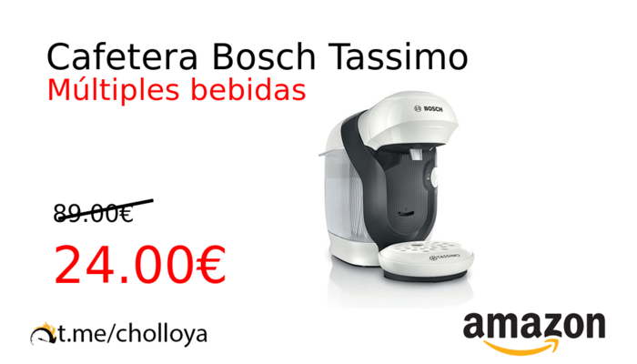 Cafetera Bosch Tassimo