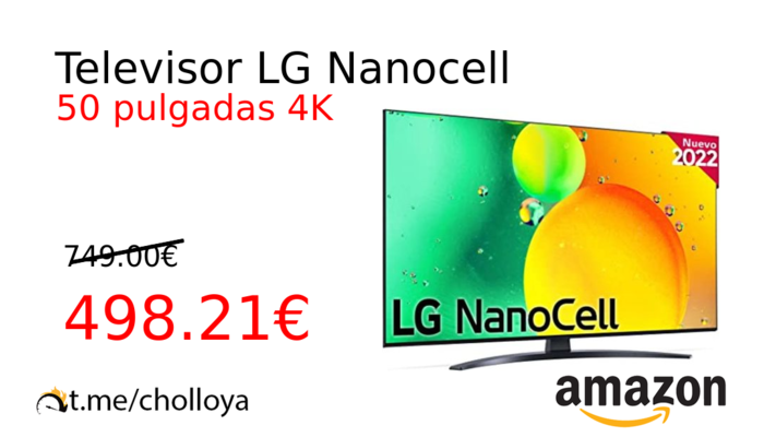 Televisor LG Nanocell