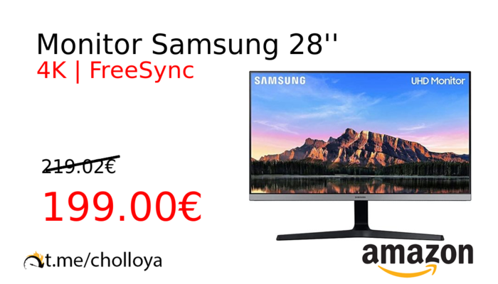 Monitor Samsung 28''