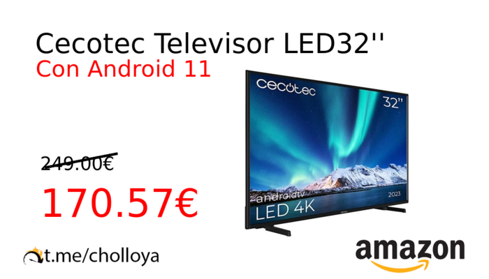 Cecotec Televisor LED32''