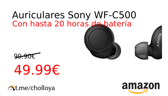 Auriculares Sony WF-C500