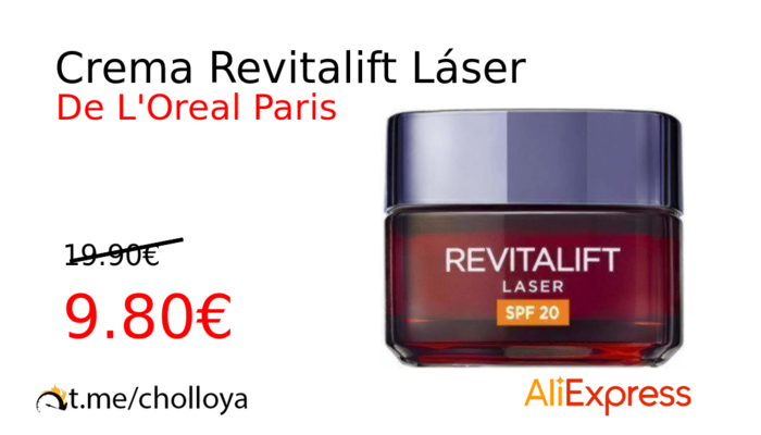 Crema Revitalift Láser