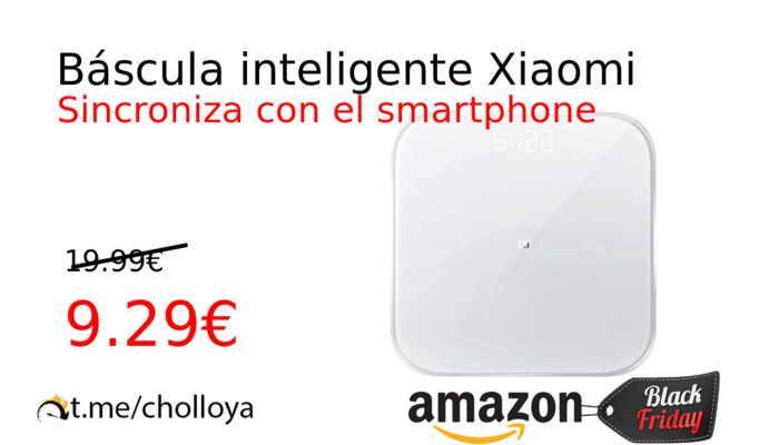 Báscula inteligente Xiaomi